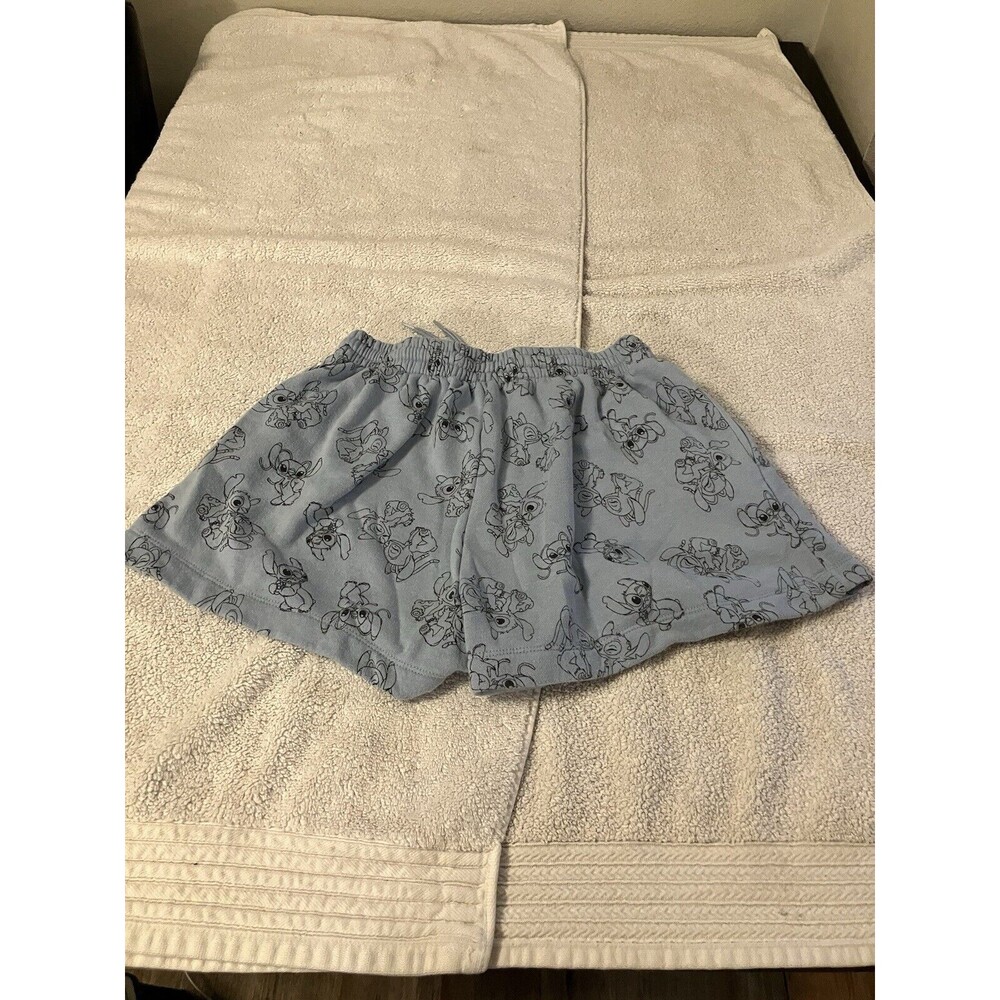 Disney Stitch Super Soft Sleep Shorts, Women’s Medium - Picture 2 of 5